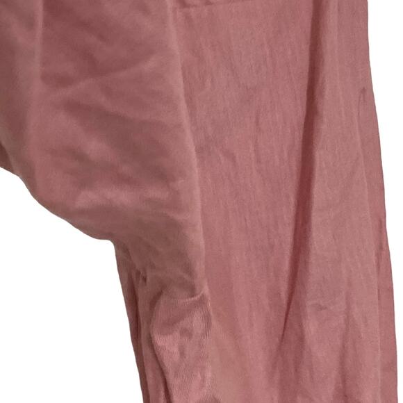NWT J.Crew High Rise Linen Jogger Pants Pull On Pink Zip Pockets 6 T Tall Long - Picture 13 of 16